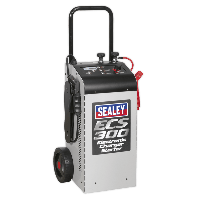 Sealey ECS300 Electronic Charger Starter 45/300A 12/24V - ECS300 - Sealey Tools UK - Trade Counter Direct