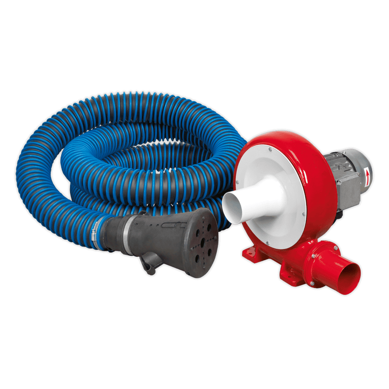 Sealey EFS101 Exhaust Fume Extraction System 230V - 370W - Single Duct - EFS101 - Sealey Tools UK - Trade Counter Direct