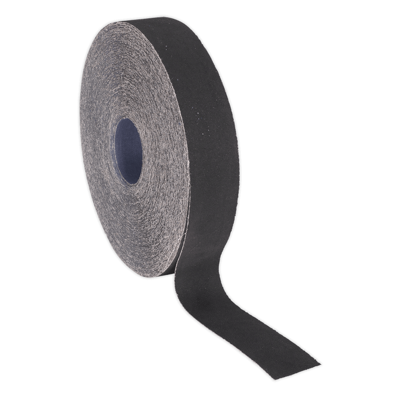 Sealey ER2550120 Emery Roll Blue Twill 25mm x 50m 120Grit - ER2550120 - Sealey Tools UK - Trade Counter Direct