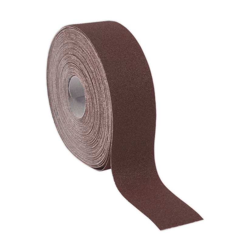 Sealey ERB5050120 Emery Roll Brown 50mm x 50m 120Grit - ERB5050120 - Sealey Tools UK - Trade Counter Direct