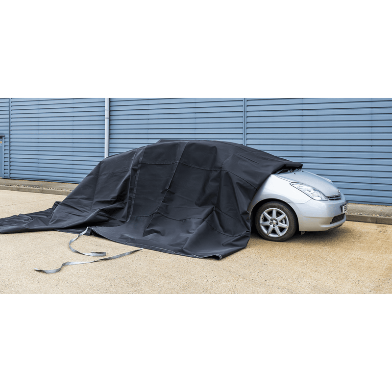 Sealey EV1000 Vehicle Fire Safety Blanket - PU Coated 6 x 8m - EV1000 - Sealey Tools UK - Trade Counter Direct