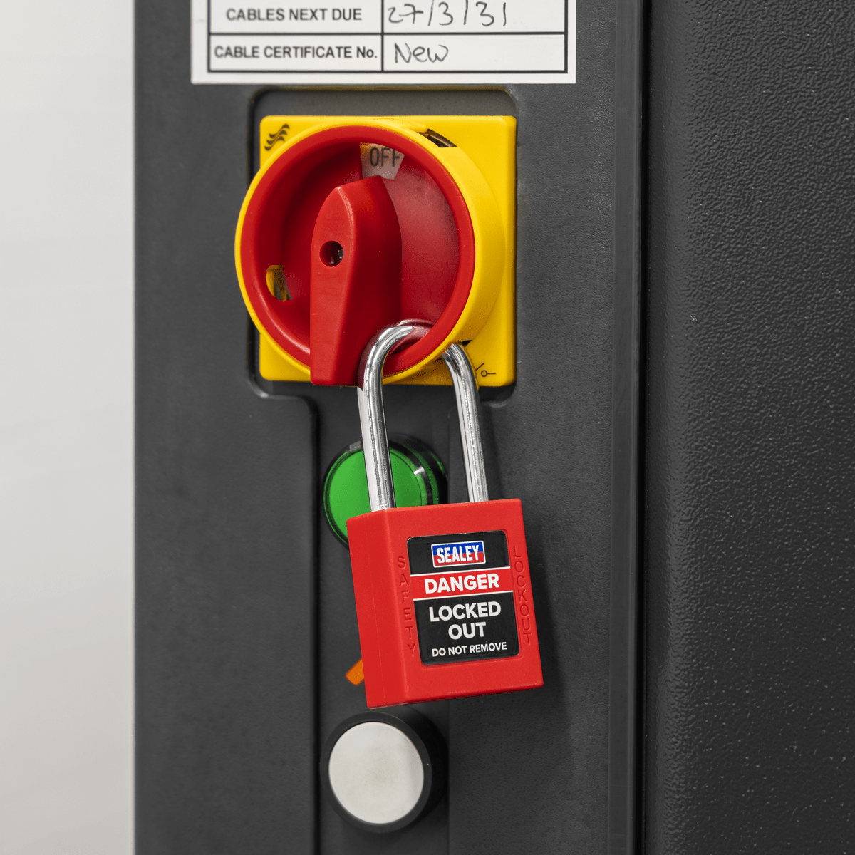Sealey EV11 Safety Lockout Padlock - EV11 - Sealey Tools UK - Trade Counter Direct