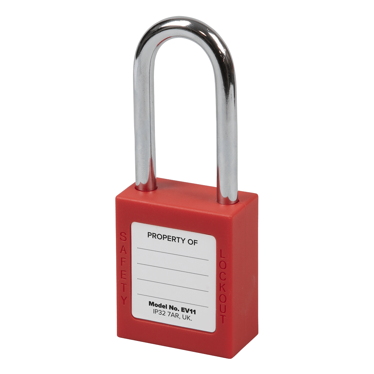 Sealey EV11 Safety Lockout Padlock - EV11 - Sealey Tools UK - Trade Counter Direct