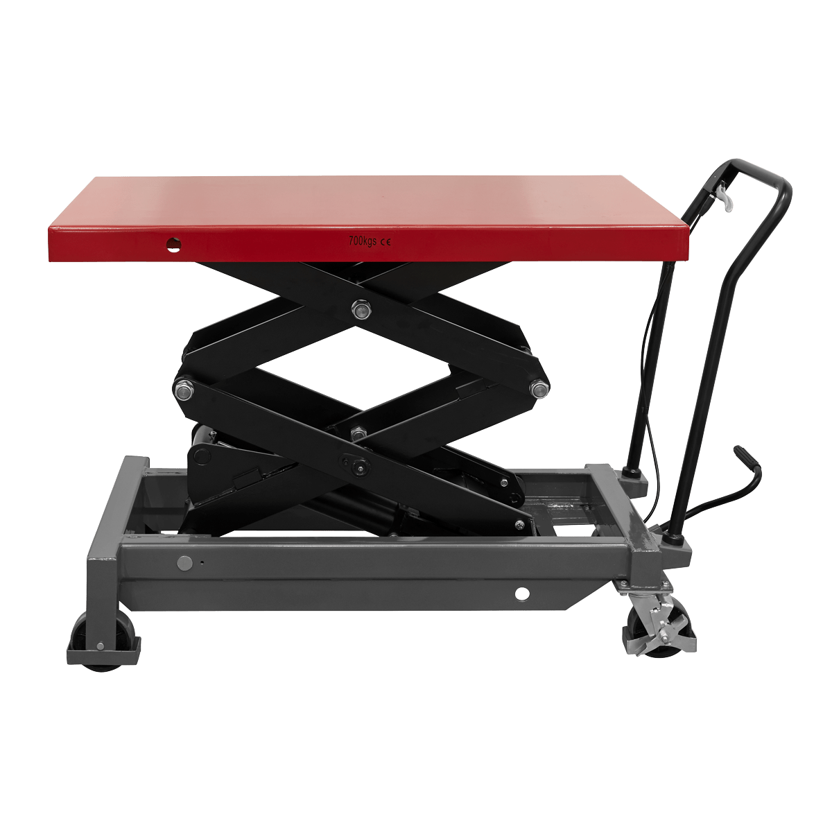 Sealey EVBT700 High Lift EV Battery Lift/Hydraulic Platform Truck 700kg Capacity - EVBT700 - Sealey Tools UK - Trade Counter Direct
