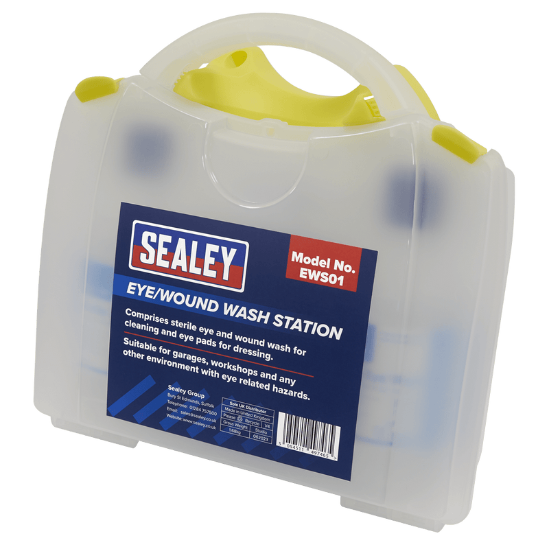 Sealey EWS01 Eye/Wound Wash Station - EWS01 - Sealey Tools UK - Trade Counter Direct