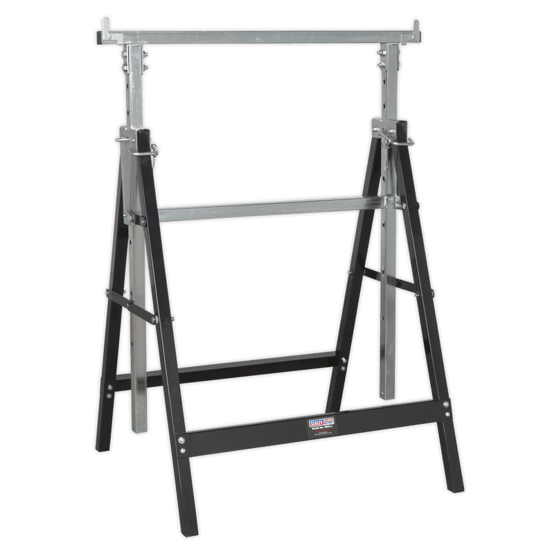 Sealey FDT3 Fold Down Telescopic Trestle 200kg Capacity - FDT3 - Sealey Tools UK - Trade Counter Direct