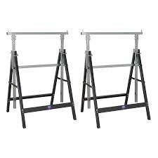 Sealey FDT32 Fold Down Telescopic Trestle - 200kg Capacity - Pair - FDT32 - Sealey Tools UK - Trade Counter Direct