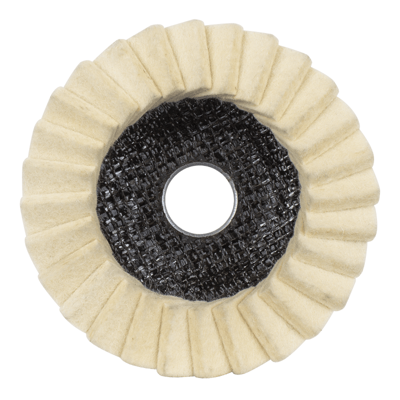 Sealey FFD5 Felt Flap Disc Ø115mm Ø22mm Bore - Pack of 5 - FFD5 - Sealey Tools UK - Trade Counter Direct