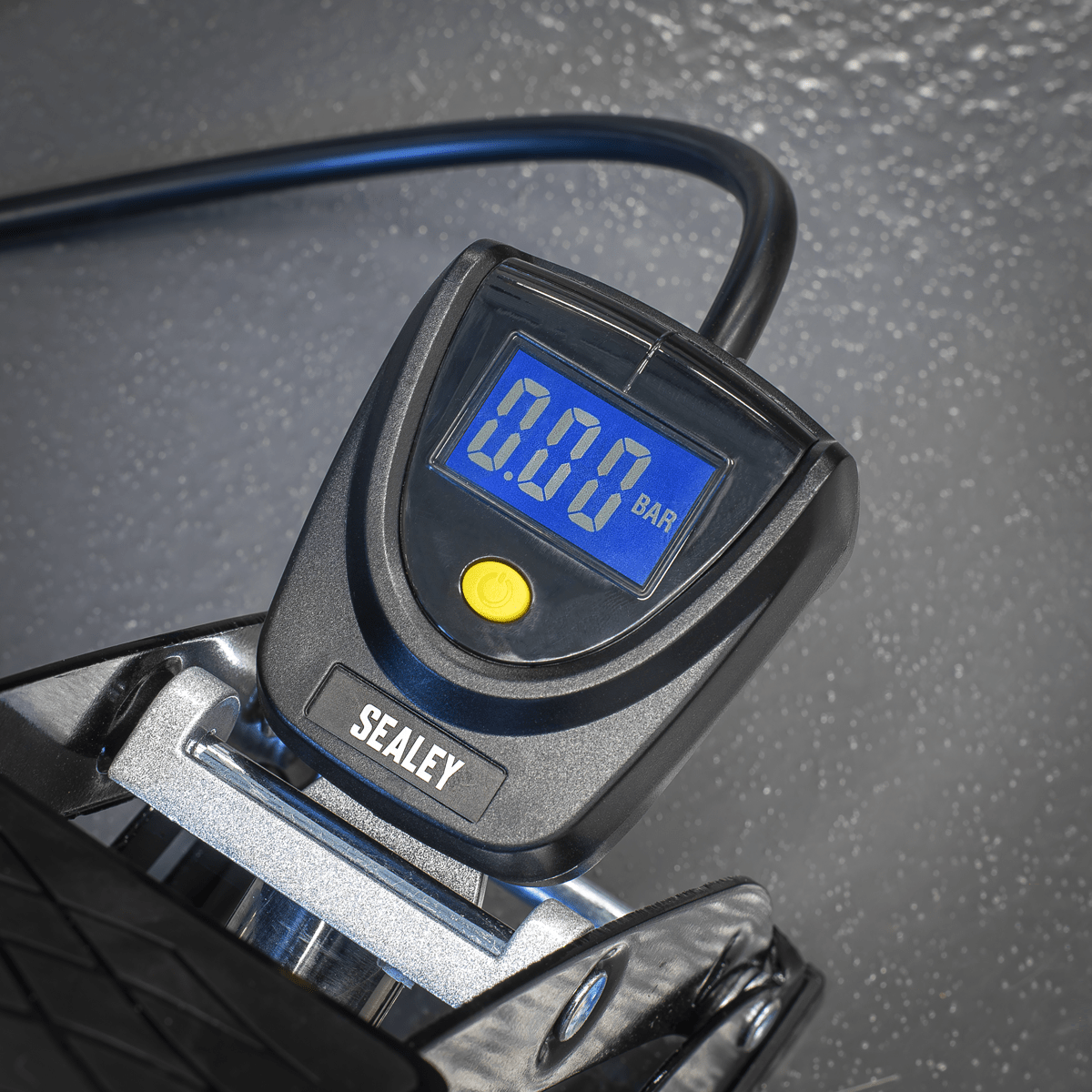 Sealey FP8D Single Barrel Digital Foot Pump - FP8D - Sealey Tools UK - Trade Counter Direct