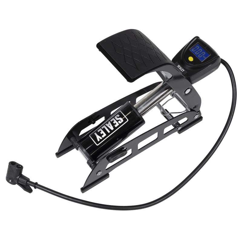 Sealey FP8D Single Barrel Digital Foot Pump - FP8D - Sealey Tools UK - Trade Counter Direct