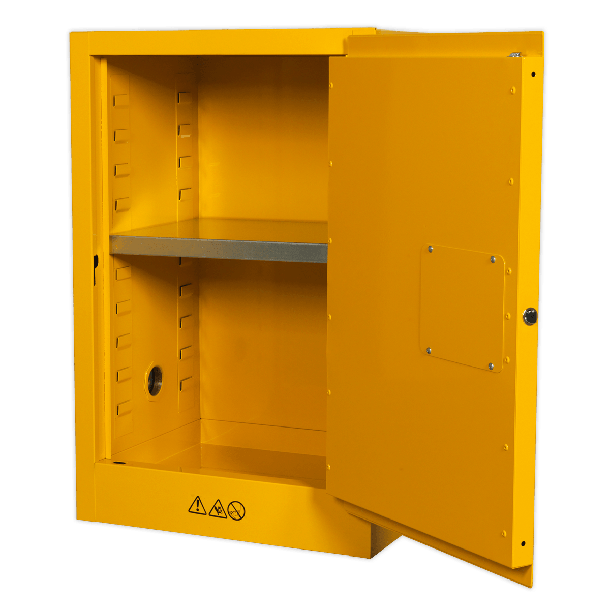 Sealey FSC07 Flammables Storage Cabinet 585 x 455 x 890mm - FSC07 - Sealey Tools UK - Trade Counter Direct
