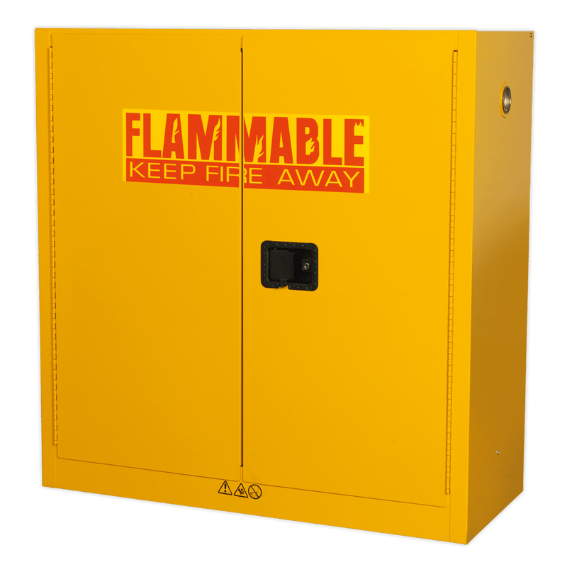 Sealey FSC09 Flammables Storage Cabinet 1095 x 460 x 1120mm - FSC09 - Sealey Tools UK - Trade Counter Direct