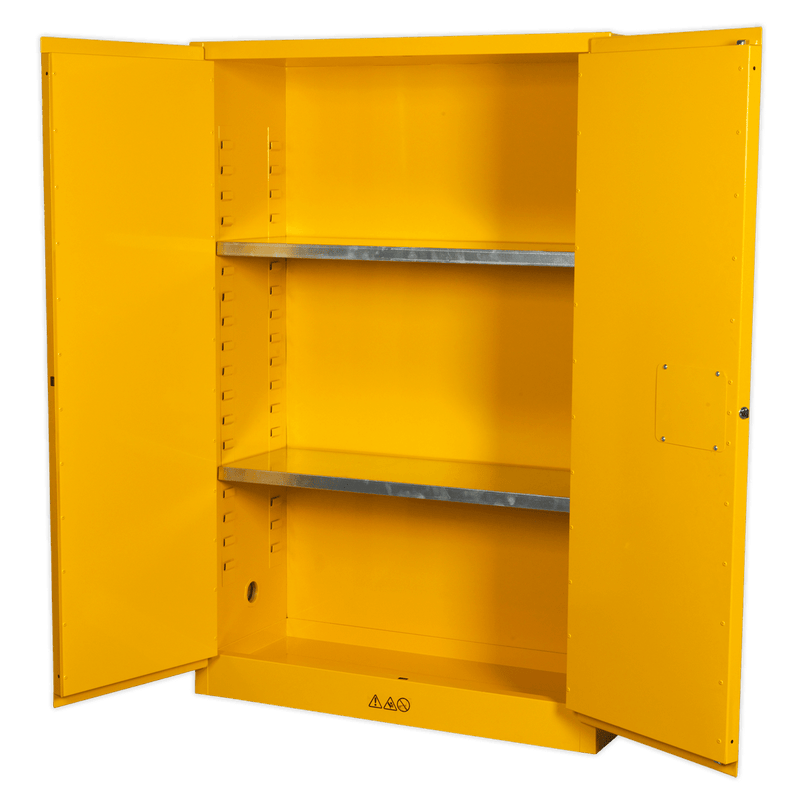 Sealey FSC10 Flammables Storage Cabinet 1095 x 460 x 1655mm - FSC10 - Sealey Tools UK - Trade Counter Direct