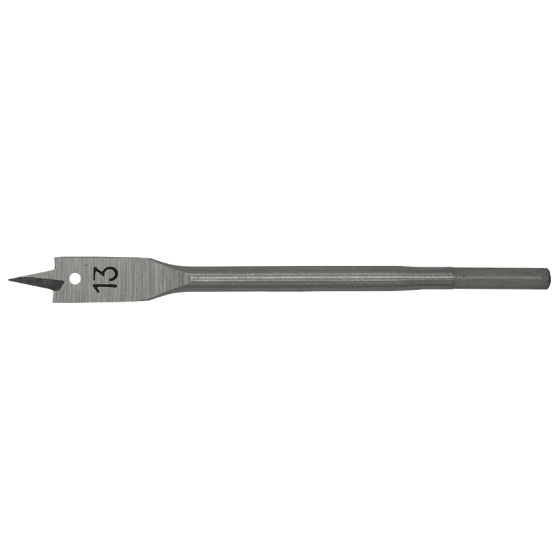Sealey FWB13 Flat Wood Drill Bit 13mm x 152mm - FWB13 - Sealey Tools UK - Trade Counter Direct