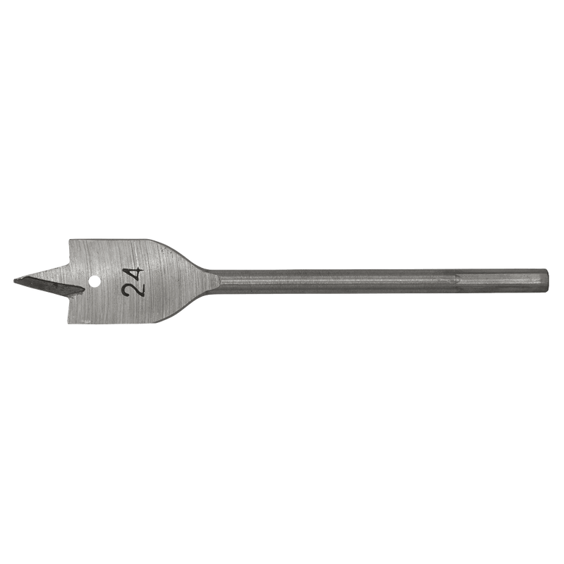Sealey FWB24 Flat Wood Drill Bit 24mm x 152mm - FWB24 - Sealey Tools UK - Trade Counter Direct