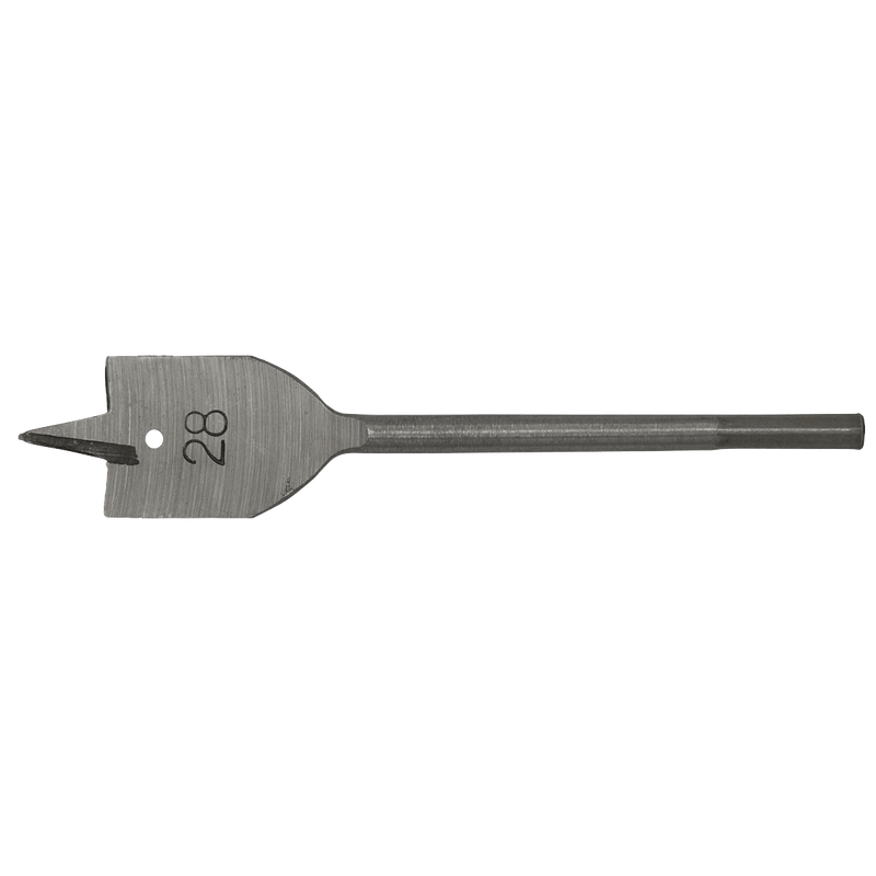 Sealey FWB28 Flat Wood Drill Bit 28mm x 152mm - FWB28 - Sealey Tools UK - Trade Counter Direct