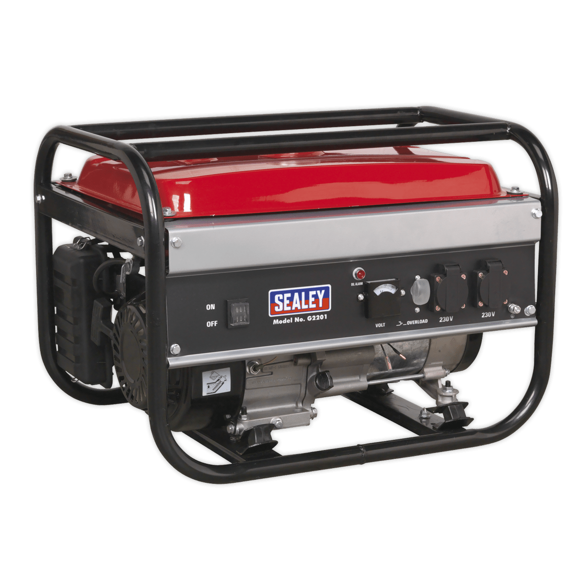 Sealey G2201 Generator 2200W 230V 6.5hp - G2201 - Sealey Tools UK - Trade Counter Direct