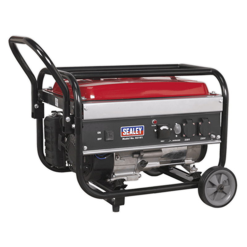 Sealey G3101 Generator 3100W 230V 7hp - G3101 - Sealey Tools UK - Trade Counter Direct
