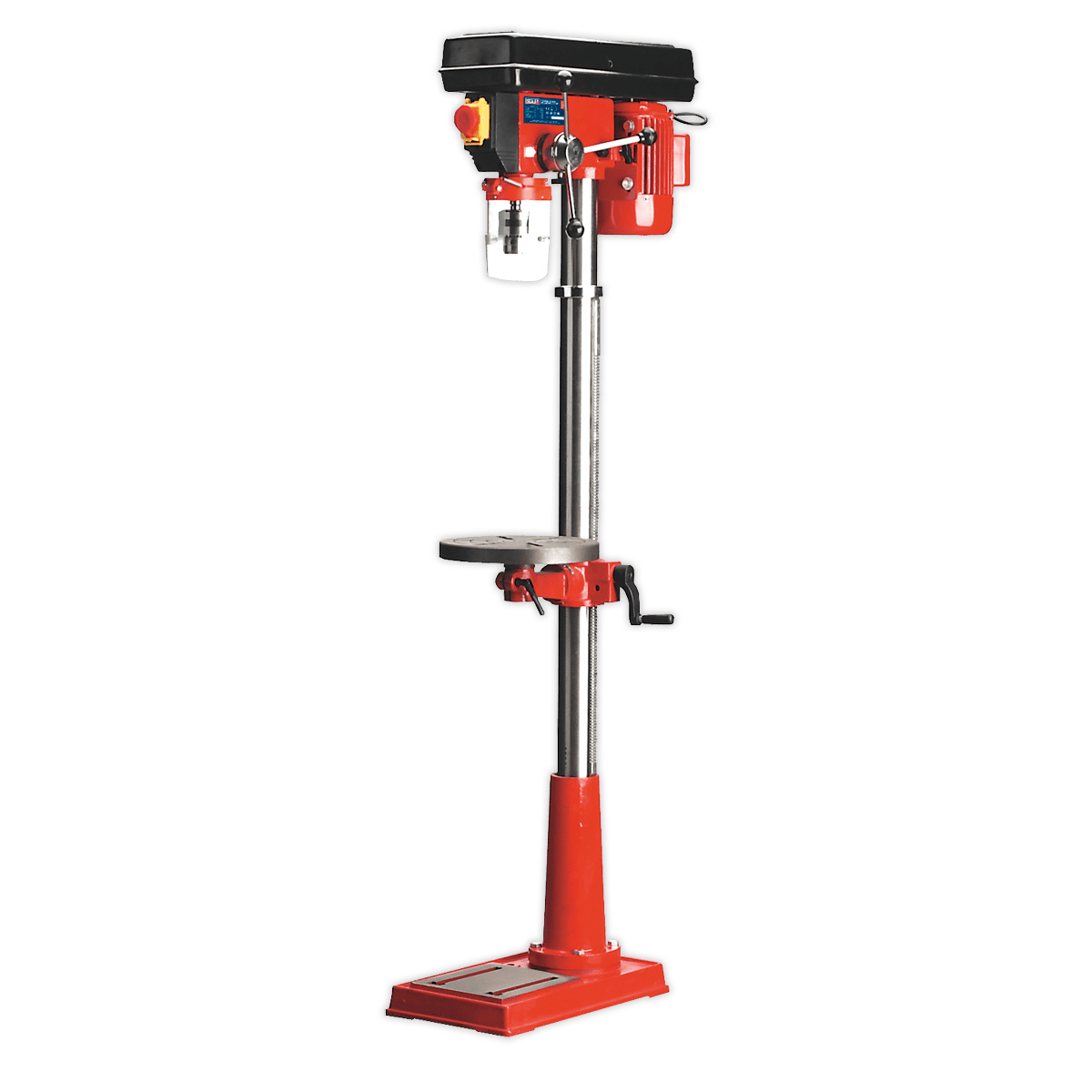 Sealey GDM140F Pillar Drill Floor 12 - Speed 1500mm Height 370W/230V - GDM140F - Sealey Tools UK - Trade Counter Direct