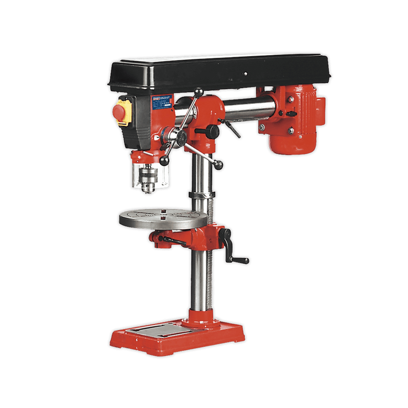 Sealey GDM790BR Radial Pillar Drill Bench 5 - Speed 820mm Height 550W/230V - GDM790BR - Sealey Tools UK - Trade Counter Direct