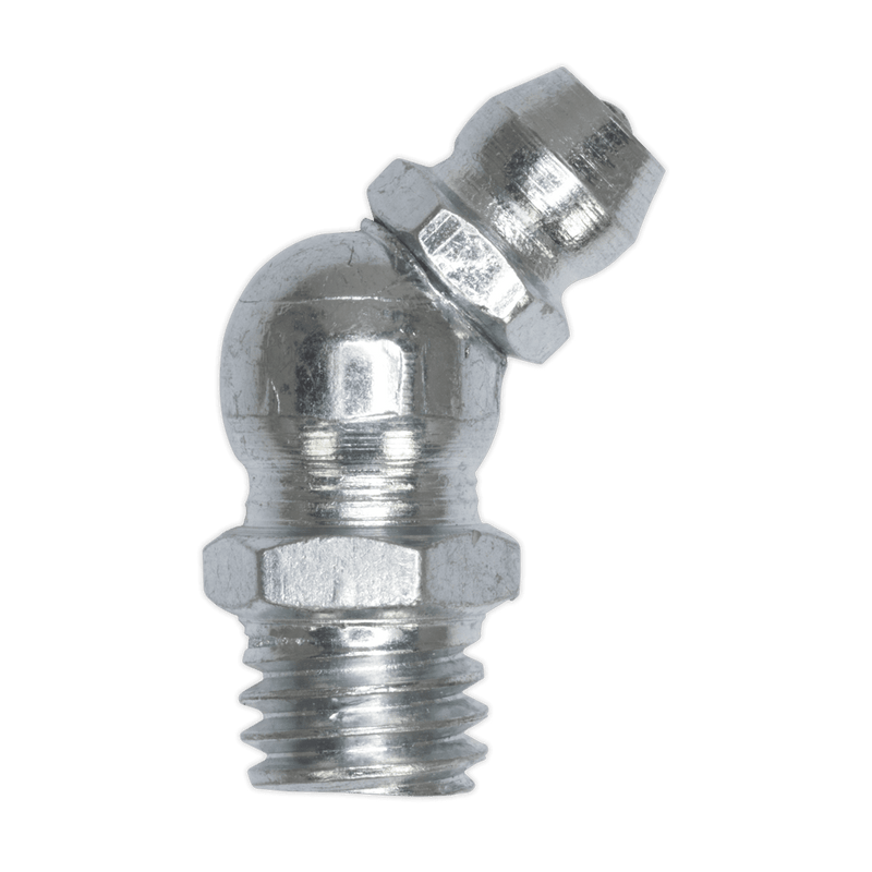 Sealey GNI10 Grease Nipple 45° 1/4"UNF Pack of 25 - GNI10 - Sealey Tools UK - Trade Counter Direct