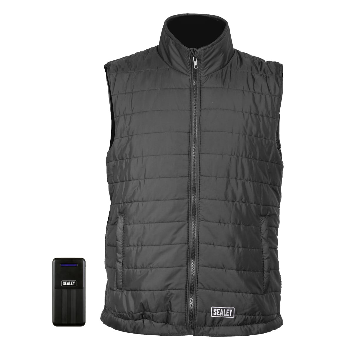 Sealey HG02KIT 5V Heated Puffy Gilet - 44" to 52" Chest with Power Bank 20Ah - HG02KIT - Sealey Tools UK - Trade Counter Direct