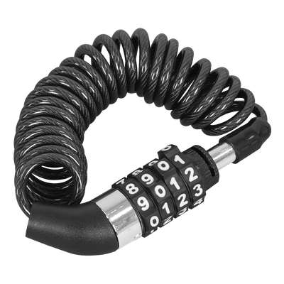 Sealey HGL01 Helmet/Gear Cable Lock - HGL01 - Sealey Tools UK - Trade Counter Direct