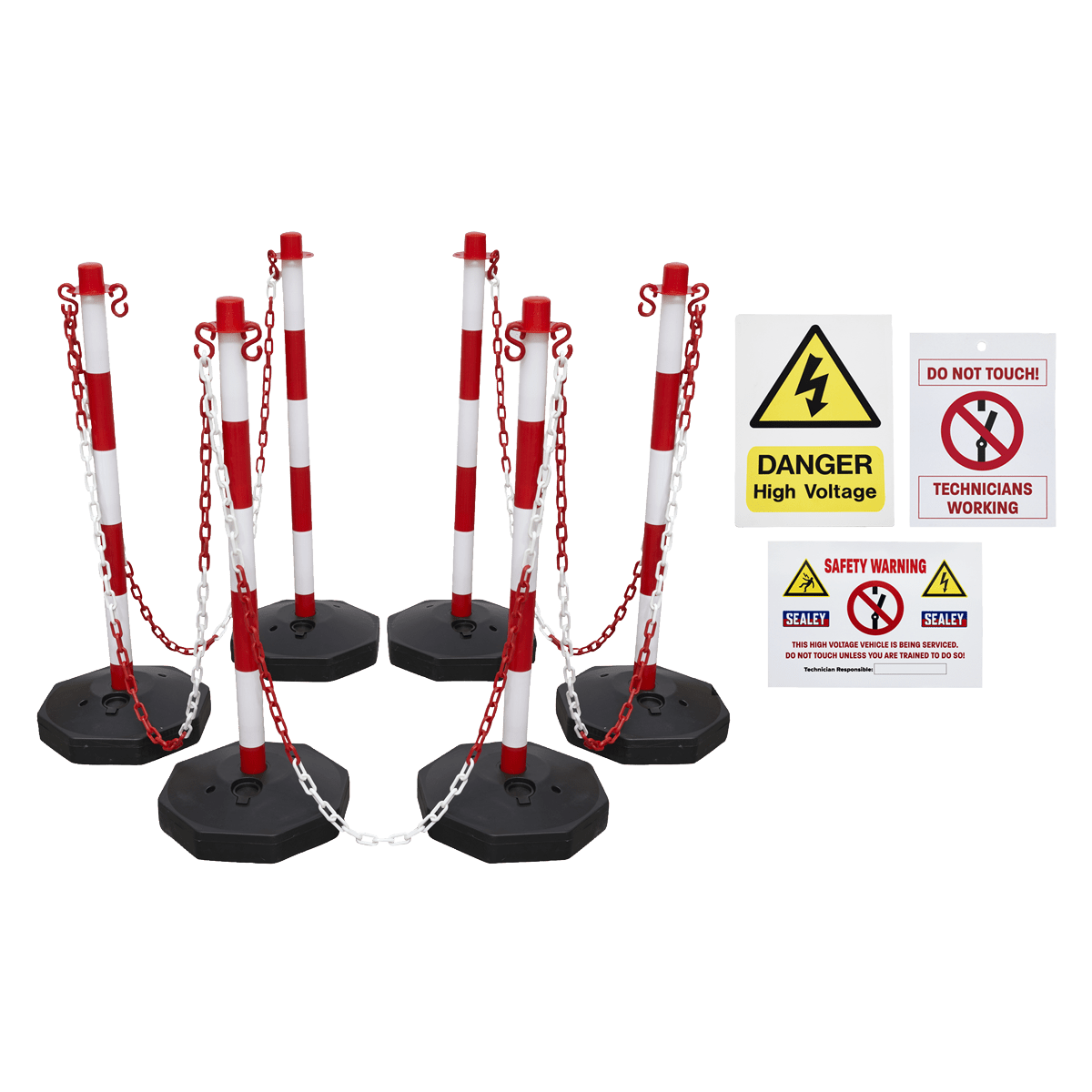 Sealey HP55K1COMBO Exclusion Zone Kit - HP55K1COMBO - Sealey Tools UK - Trade Counter Direct