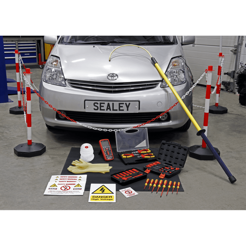 Sealey HP55KITCOMBO Hybrid Workshop Tool Kit - HP55KITCOMBO - Sealey Tools UK - Trade Counter Direct