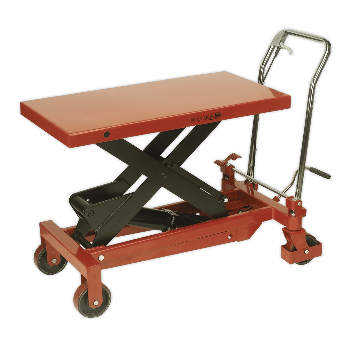 Sealey HPT1000 Hydraulic Platform Truck 1000kg - HPT1000 - Sealey Tools UK - Trade Counter Direct