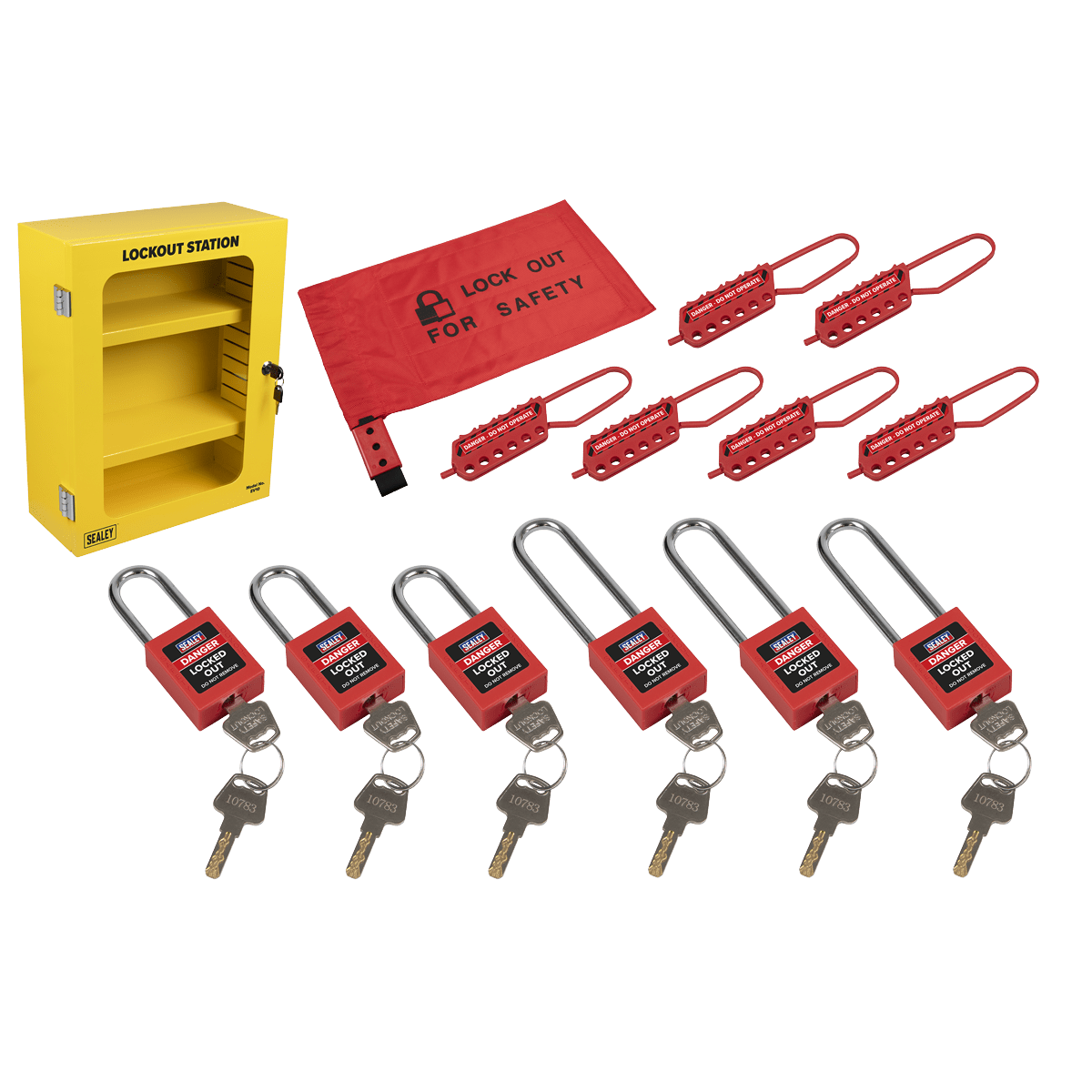 Sealey HVCOM14 Safety Lockout Kit - HVCOM14 - Sealey Tools UK - Trade Counter Direct