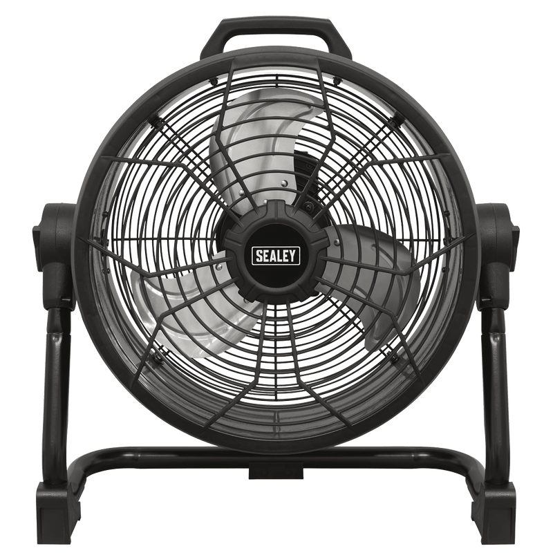 Sealey HVD16C 2 - in - 1 Cordless/Corded High Velocity Drum Fan 16" 230V/20V SV20 Series - HVD16C - Sealey Tools UK - Trade Counter Direct