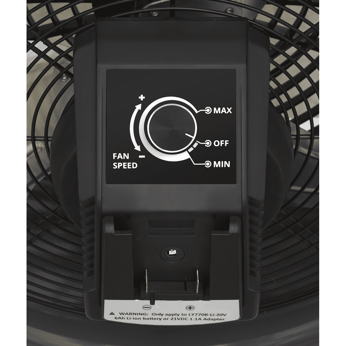 Sealey HVD16C 2 - in - 1 Cordless/Corded High Velocity Drum Fan 16" 230V/20V SV20 Series - HVD16C - Sealey Tools UK - Trade Counter Direct