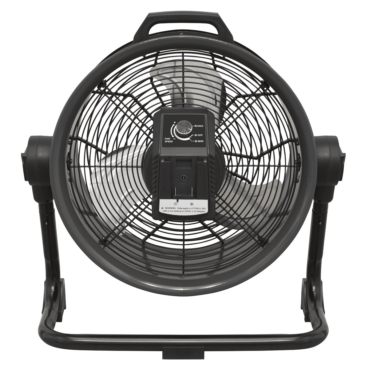 Sealey HVD16C 2 - in - 1 Cordless/Corded High Velocity Drum Fan 16" 230V/20V SV20 Series - HVD16C - Sealey Tools UK - Trade Counter Direct