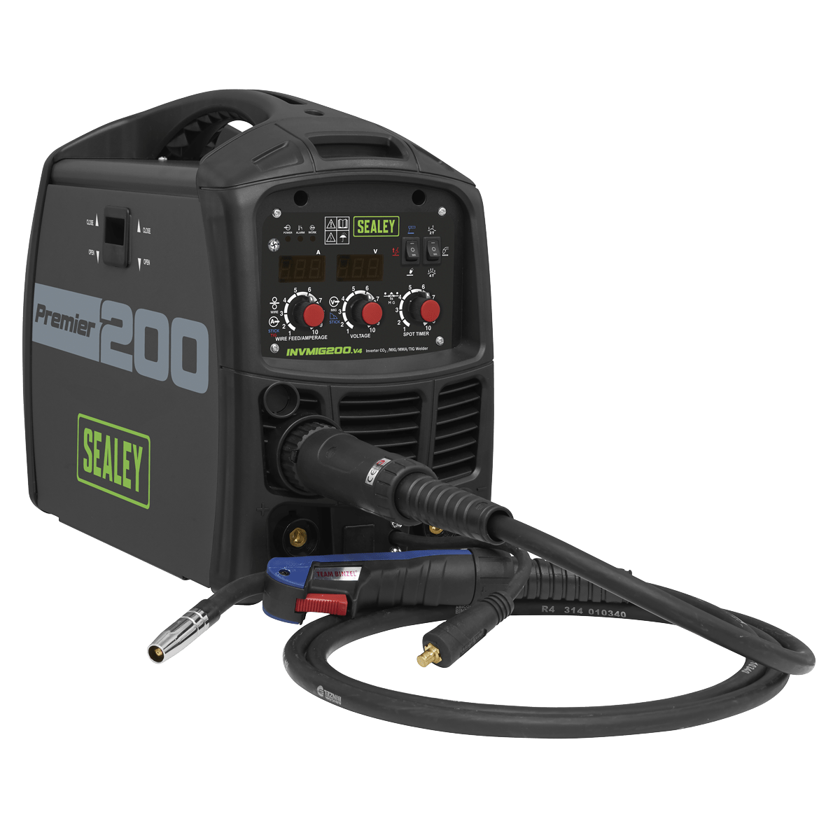 Sealey INVMIG200 Premier MIG, TIG & MMA Inverter Welder 200A - INVMIG200 - Sealey Tools UK - Trade Counter Direct