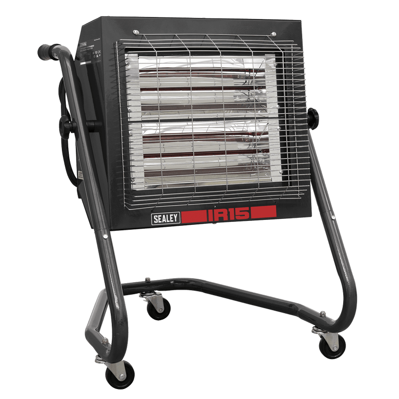 Sealey IR15 Infrared Halogen Heater 1.4/2.8kW 230V - IR15 - Sealey Tools UK - Trade Counter Direct