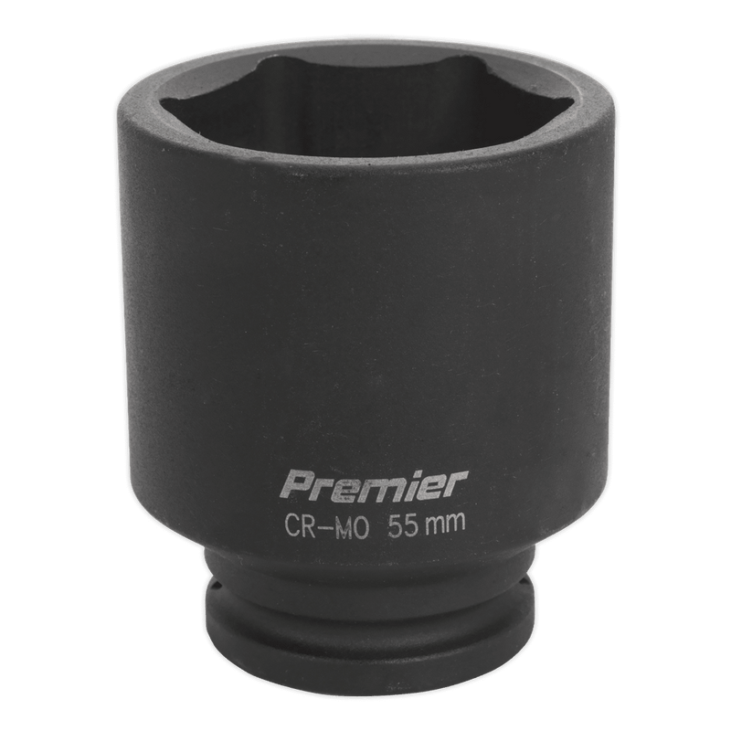 Sealey IS3455D Impact Socket 55mm Deep 3/4"Sq Drive - IS3455D - Sealey Tools UK - Trade Counter Direct
