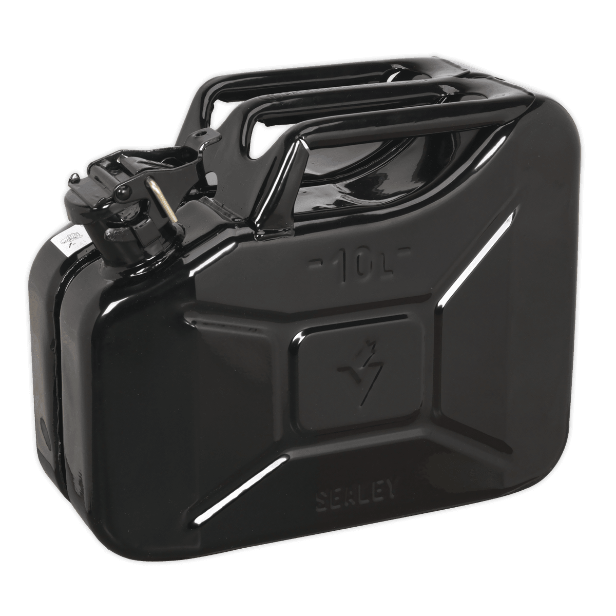 Sealey JC10B Jerry Can 10L - Black - JC10B - Sealey Tools UK - Trade Counter Direct