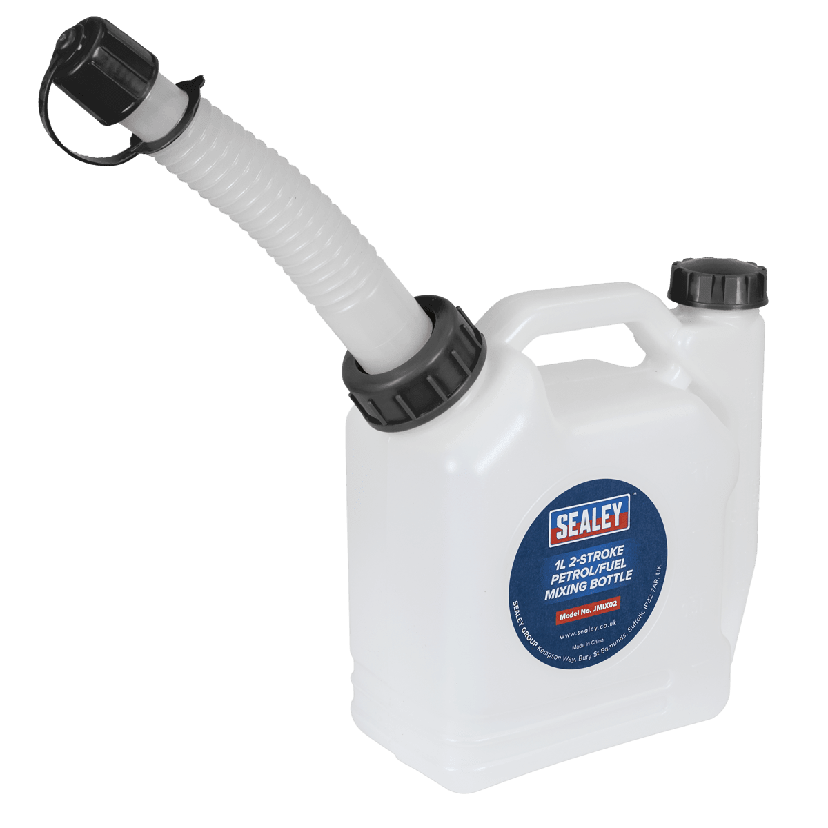 Sealey JMIX02 1L 2 - Stroke Fuel Mixing Bottle - JMIX02 - Sealey Tools UK - Trade Counter Direct
