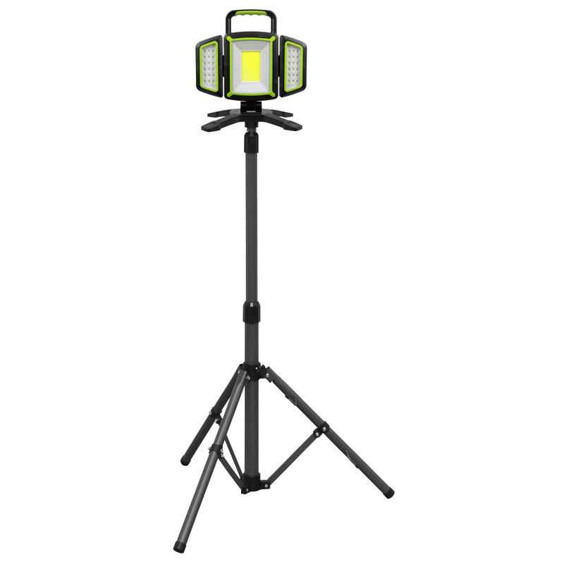 Sealey LED18WFLCOMBO Rechargeable Flexible Floodlight with Tripod - LED18WFLCOMBO - Sealey Tools UK - Trade Counter Direct