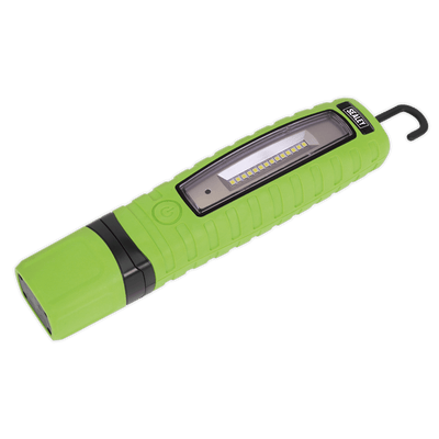 Sealey LED360G 360° 8W & 3W SMD LED Rechargeable Inspection Light - Green - LED360G - Sealey Tools UK - Trade Counter Direct