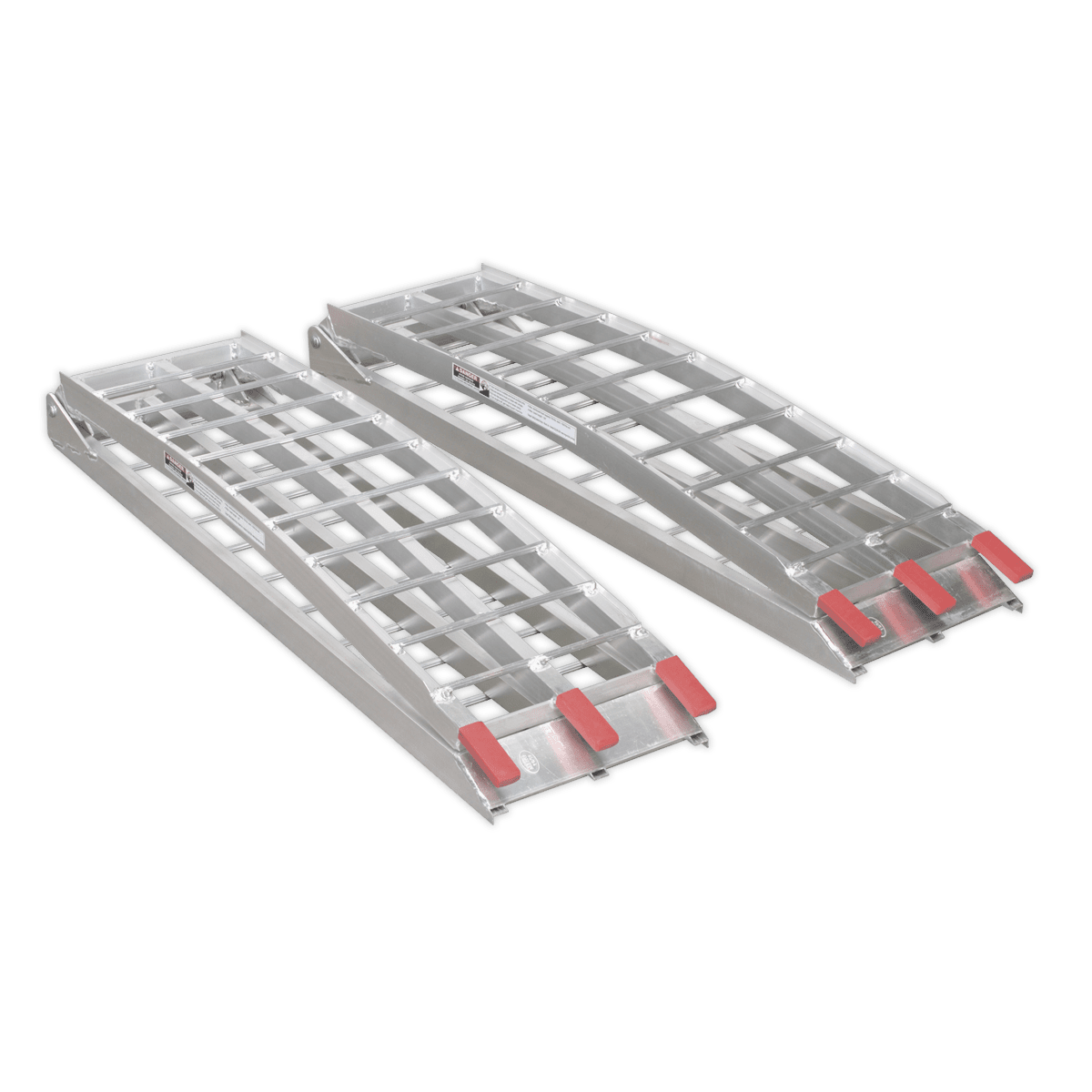 Sealey LR680 Aluminium Loading Ramps 680kg Capacity per Pair - LR680 - Sealey Tools UK - Trade Counter Direct