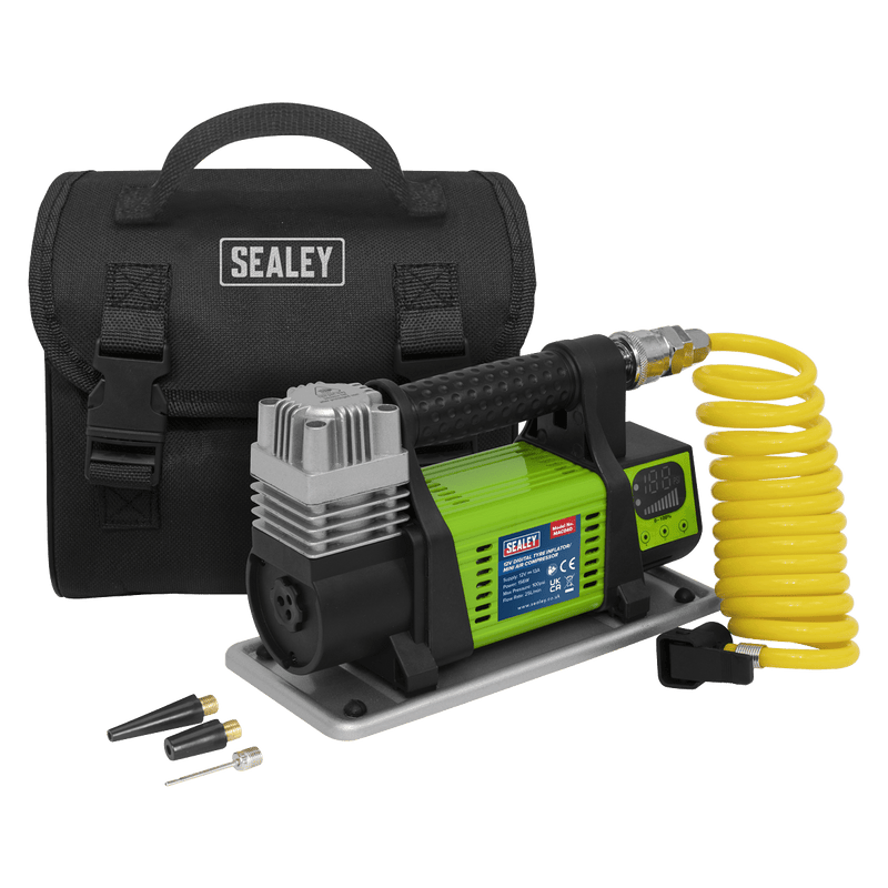 Sealey MAC04D Digital Tyre Inflator/Mini Air Compressor 12V - MAC04D - Sealey Tools UK - Trade Counter Direct