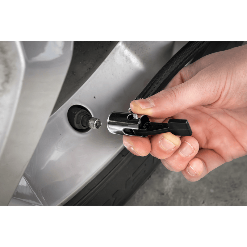 Sealey MAC12D Tyre Inflator with Worklight 12V - MAC12D - Sealey Tools UK - Trade Counter Direct