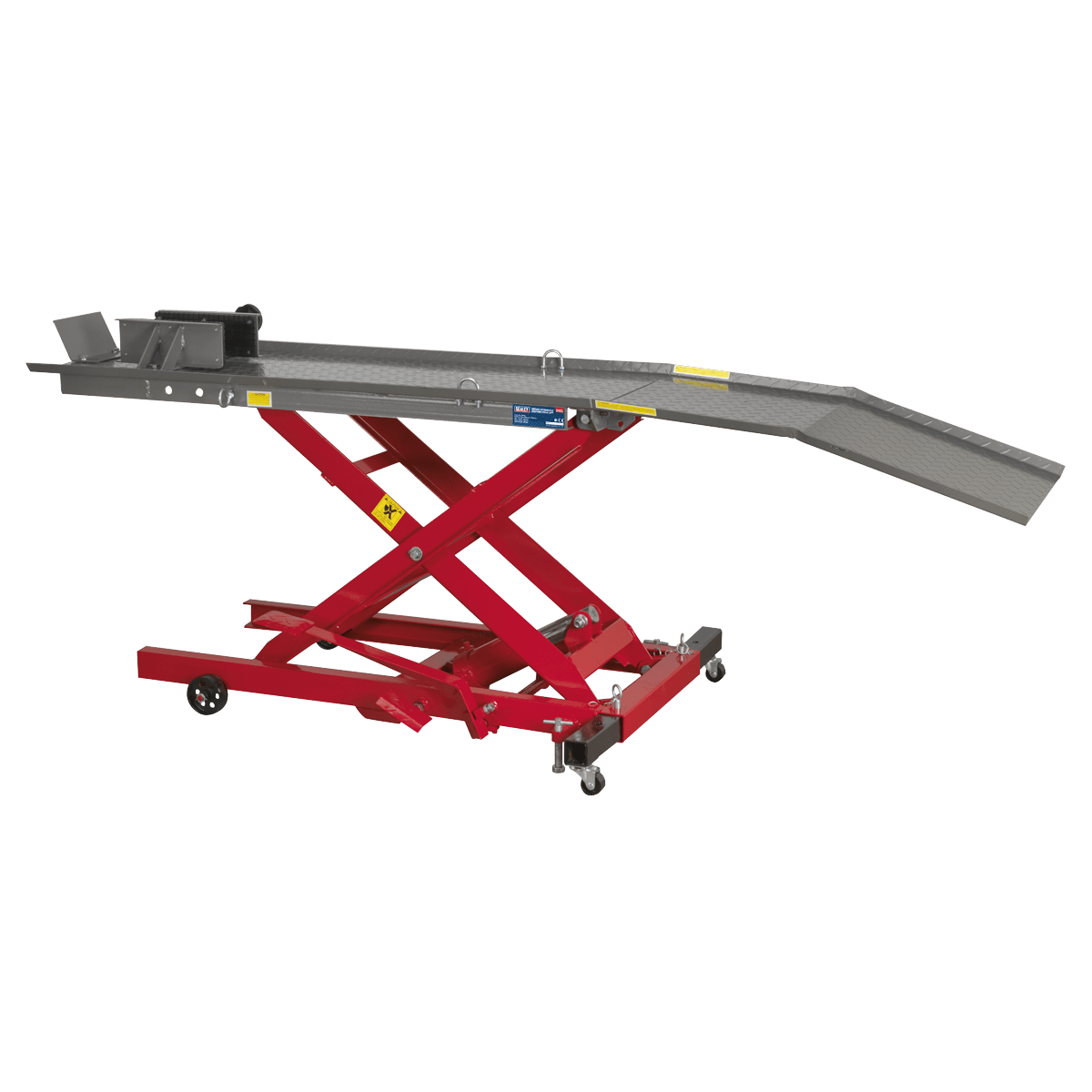 Sealey MC365 Motorcycle Lift 365kg Capacity Hydraulic - Motorcycle Lifts - SLY-8172 - Sealey Tools UK - Trade Counter Direct