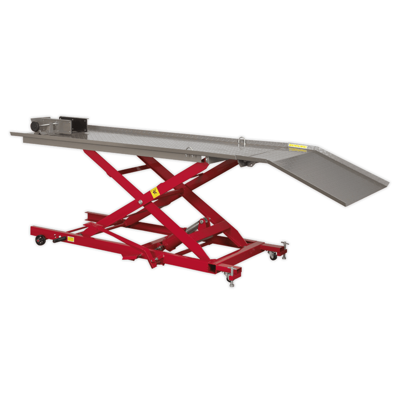 Sealey MC454 Hydraulic Motorcycle Lift 450kg Capacity - MC454 - Sealey Tools UK - Trade Counter Direct