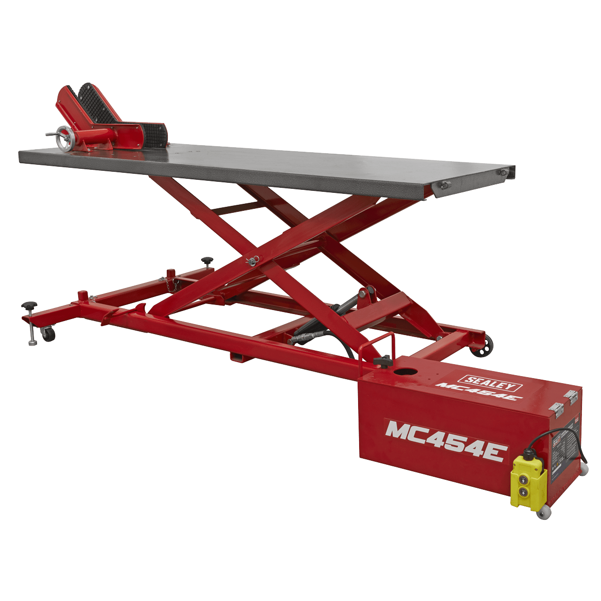 Sealey MC454E Motorcycle Lift 450kg - 12V Electro/Hydraulic - MC454E - Sealey Tools UK - Trade Counter Direct