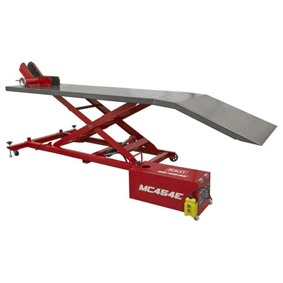 Sealey MC454E Motorcycle Lift 450kg - 12V Electro/Hydraulic - MC454E - Sealey Tools UK - Trade Counter Direct