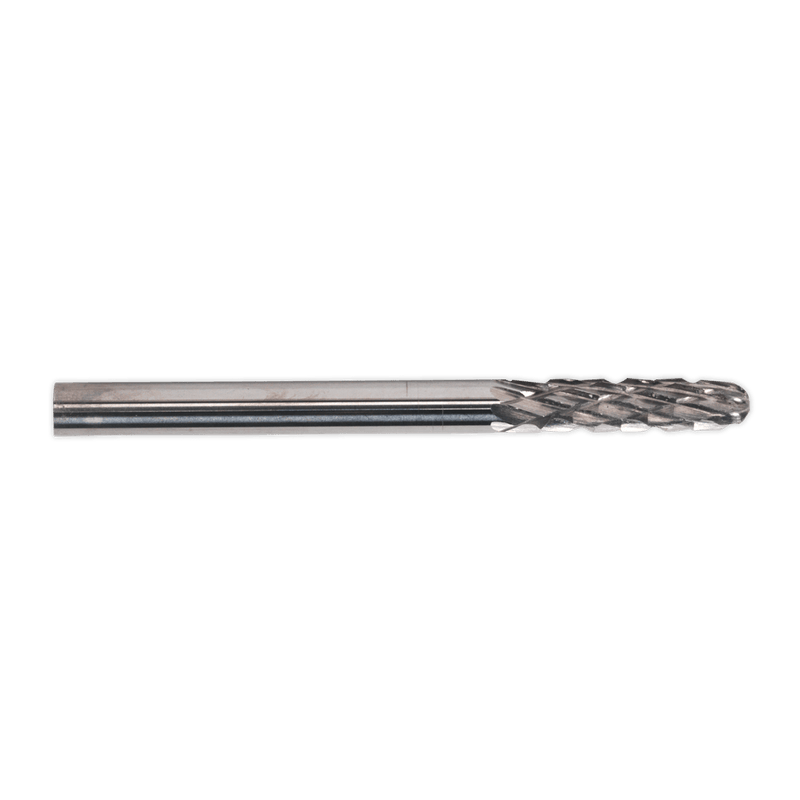 Sealey MCB002 Micro Carbide Burr Ball Nose Cylindrical 3mm - Pack of 3 - MCB002 - Sealey Tools UK - Trade Counter Direct