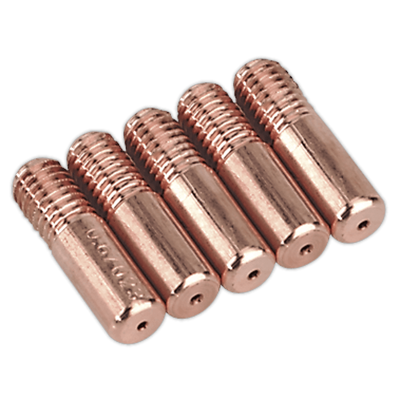 Sealey MIG952 Contact Tip 0.8mm MB14 Pack of 5 - MIG952 - Sealey Tools UK - Trade Counter Direct